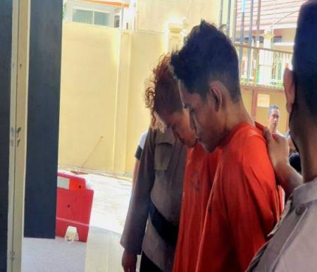 Polisi menangkap dua pelaku mutilasi mahasiswa di Bogor (foto/int)